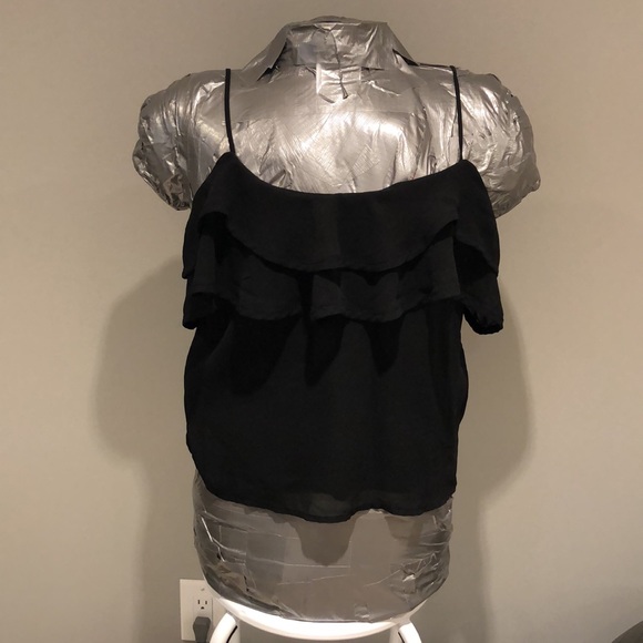 Simons icone Sleeveless black off shoulder top - Picture 7 of 9
